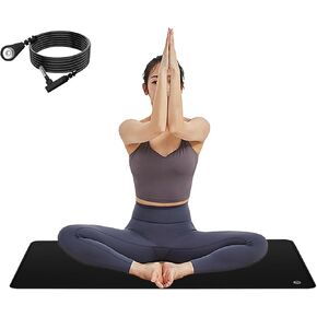 Grounding Mat 11.8 x 39.3 inches, Grounding Mat for Bed, Universal Grounding Pad for Reduce Pain and Inflammation, Relieve The Stress and Keep Healthy