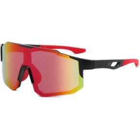 Outdoor Sports Sunglasses UV Protection for Women Men Cycling Baseball Golf Fishing,Lightweight Frame Tennis Shades