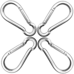304 Stainless Steel Carabiners 2 inch, 3 inch, 4 inch, 5 Inch.Heavy Duty Carabiner.
