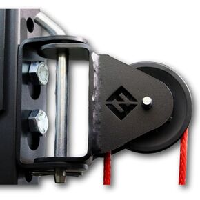 F&F STEEL Rack Mounted Swivel Pulley - 180 Degree Smooth-Glide Pulley for Full-Body Workouts, Home Gym Compatible