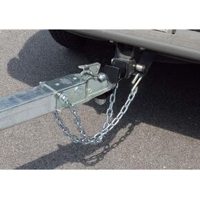 سلسلة أمان بحرية من Tie Down Engineering 81205 مع خطافات على شكل حرف S كلا الطرفين 3/16 بوصة × 36 بوصة
