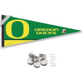 College Flags & Banners Co. Oregon Pennant Flag and Wall Tack Mount Pads