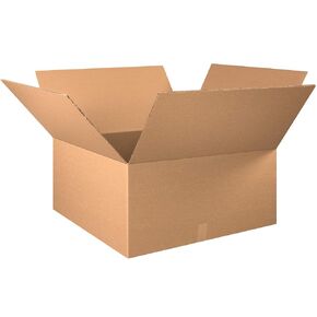 Aviditi HD303016DW Heavy-Duty Double Wall Corrugated Cardboard Box 30" L x 30" W x 16" H, Kraft, for Shipping, Packing and Moving (Pack of 5)