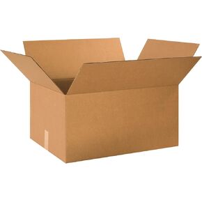 PARTNERS BRAND 24x18x12 Corrugated Boxes, Large, 24L x 18W x 12H, Pack of 10 | Shipping, Packaging, Moving, Storage Box for Home or Business, Strong Wholesale Bulk Boxes