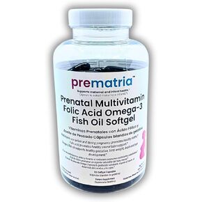 Prematria Prenatal Multivitamin Folic Acid Omega-3 Fish Oil Softgel