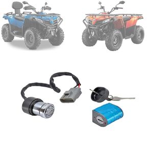 Ignition Switch Lock Kit with Keys for CFMOTO CFORCE 400,CFORCE 500 ATV OEM# 9GQ0-010100(2 Wire)