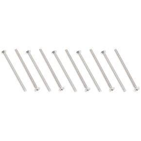 35PCS Electrical Receptacle Screw 6-32 x 2'' Phillips Flat Head Machine Screw 304 Stainless Steel Device Mounting Screws for Deep Socket Boxes