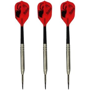 Silver Widow Movable Point Tungsten Steel Tip Darts Smooth Barrel 25 Gram
