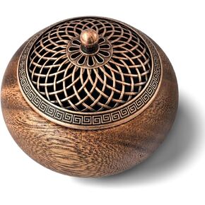 Incense Burner, Incense Holder for Sticks, Acacia Wood Incense Burner, Home Decor, Zen Decor, Meditation Tools, Yoga Tools