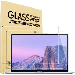 2 Pcs/Pack Tempered Glass Screen Protector For MacBook Pro 16 Inch A2485/A2780(M3 / M3 Pro / M3 Max / M2 Pro / M2 Max / M1 Pro / M1 Max) Laptop, 9H Hardness,Bubble Free