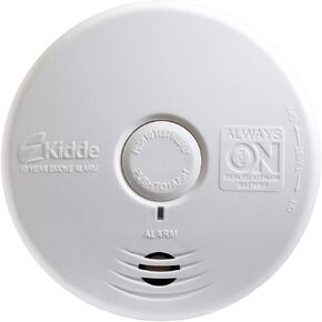 Kidde 21010164 10 Year Battery Smoke Alarm | Photoelectric | Living Area | Model P3010L