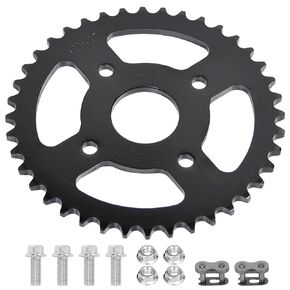 40T Sprocket for 40/41/420 Chain 40mm bore Mini Bike Rear Sprocket Replacement for Coleman BT200X CT200U CT200U-EX Go-Kart Baja Warrior TrailMaster Massimo MB165 MB200