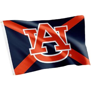 Desert Cactus Auburn University Flag Tigers War Eagle Flag Banners 100% Polyester Indoor Outdoor 3x5 feet Flags (Style D)