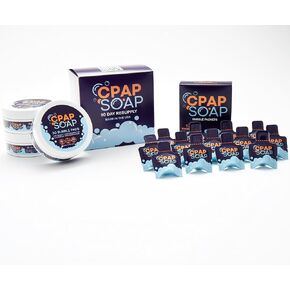 CPAP Soap™ CPAP Cleaner, Convenient Disposable Pads for CPAP Cleaning, Unscented CPAP Sanitizer - (90) Day Supply