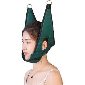 Neck Stretcher Cervical Neck Traction Device Over The Door for Home Use, Portable Neck Stretcher Hammock for Neck Pain Relief, Physical Therapy Neck Sling for Neck Decompressor Therapy for Arthritis