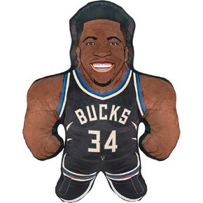 Bleacher Creatures Milwaukee Bucks Giannis Antetokounmpo 24" NBA Bleacher Buddy - Soft Plush Toy
