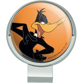 GRAPHICS & MORE Looney Tunes Daffy Duck Golf Hat Clip with Magnetic Ball Marker