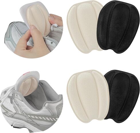 Shoe Tongue Pads, Heel Pads Grips Cushions Replacement for Shoe too Big Loose Shoes, Shoe Fillers Comfort Inserts for Size Large Pain Relief (Multicolor) in Saudi Arabia