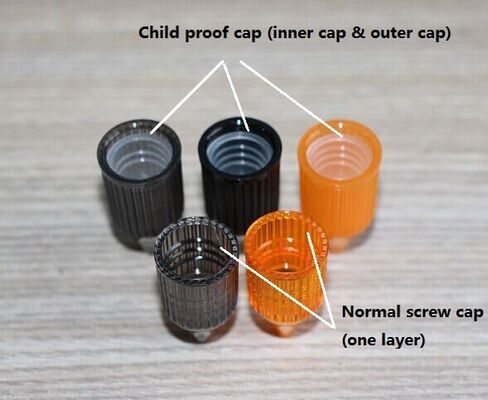 10 Pieces 15ml Unicorn Slender Dropper Bottles Liquid Ink Bottles with Child Proof Caps in Saudi Arabia