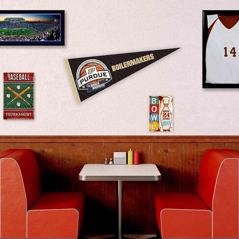 Purdue University 2024 March Basketball Madness Pennant Banner Flag in Saudi Arabia