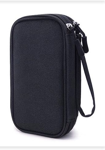 Double Layer Diabetic Supplies Storage Bag Carrying Case Organizer for Glucose Meter Insulin Pen Diabetes Testing Kit, Test Strips, Lancets, Syringe, Lancing Device, Alcohol Wipe Ice Pack (Pink) in Kuwait