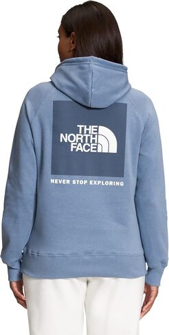 بلوفر بغطاء للرأس NSE للسيدات من THE NORTH FACE (مقاس قياسي وحجم كبير)، أزرق شعبي/أزرق شعبي، 3X-Large in Saudi Arabia
