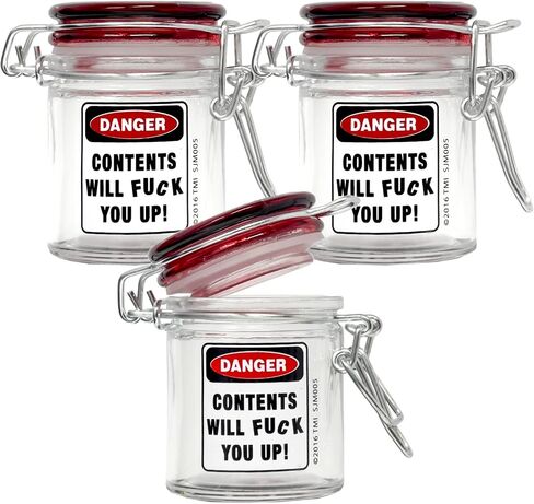 2.5" Mini Storage Jar Set of 3: Danger in Saudi Arabia