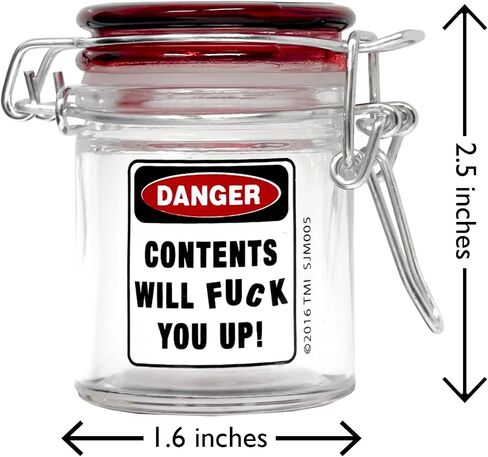 2.5" Mini Storage Jar Set of 3: Danger in Saudi Arabia