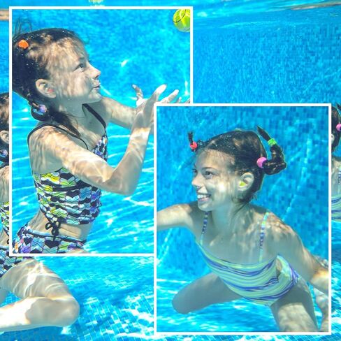 48 قطعة سدادات أذن سيليكون قابلة لإعادة الاستخدام وقابلة للتشكيل وعازلة للضوضاء سدادات أذن ناعمة تحجب الصوت للنوم والطائرات والسباحة والحفلات الموسيقية والسفر in Kuwait