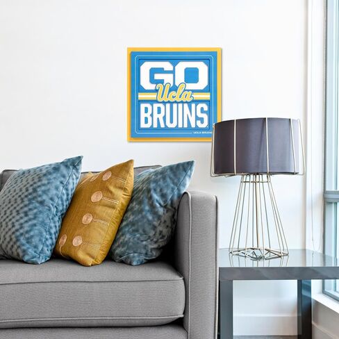 لوحة فنية جدارية ثلاثية الأبعاد من سلسلة شعار YouTheFan NCAA UCLA Bruins in Saudi Arabia