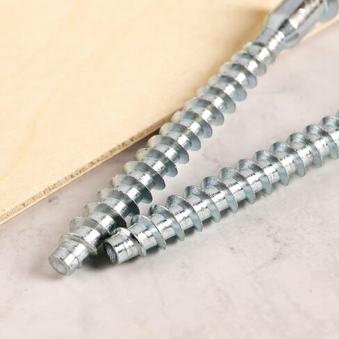 100PCS M7x70mm Hex Socket Countersunk Head Self Tapping Connecting Screws Allen Flat Head Furniture Confirmat Screws Carbon Steel Zinc Plated in Saudi Arabia