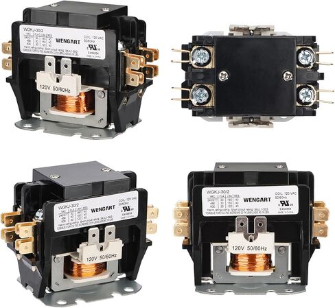 موصل HVAC، ثنائي القطب 30 أمبير، 120 فولت تيار متردد مناسب لأنظمة تكييف الهواء والتبريد in Kuwait