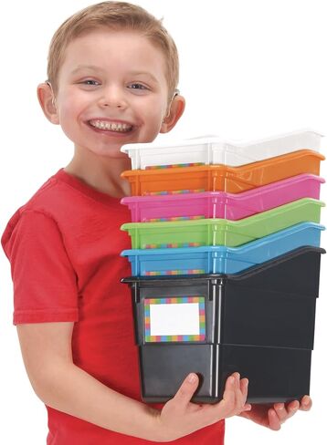Really Good Stuff Durable Book and Binder Holders - Boho, Set of 6 in Saudi Arabia