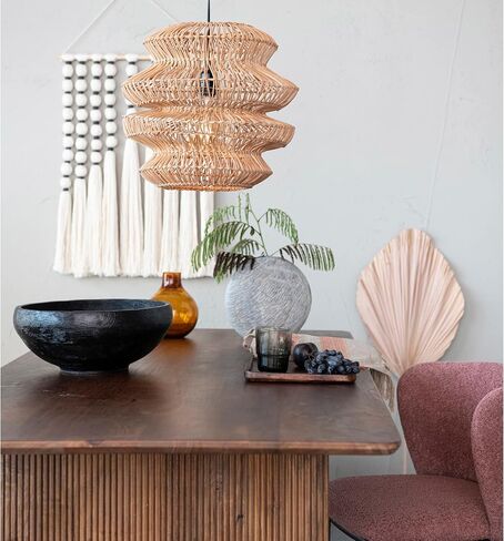 Bloomingville Carved Wood, Black Bowl in Saudi Arabia