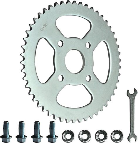 ضرس 40T لسلسلة 40/41/420 40 مم لاستبدال العجلة الخلفية الصغيرة للدراجة Coleman BT200X CT200U CT200U-EX Go-Kart Baja Warrior TrailMaster Massimo MB165 MB200 in Saudi Arabia