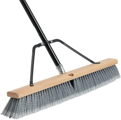 EASY BACK - 24 in. Ergonomic Push Broom, Indoor & Outdoor in Saudi Arabia