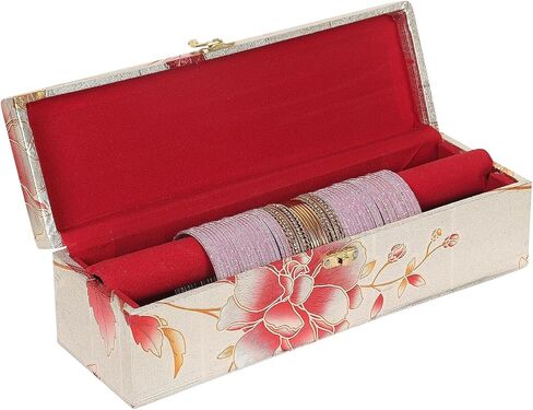 Bangle Boxes for Women Elegant Jewelry Organizer with Spacious Bangle Storage Box Ideal for Bracelets Watches Bangles & Jewelry Perfect Gift for Women in Saudi Arabia