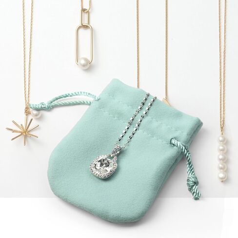 Oirlv 50 قطعة حقائب مجوهرات مخملية لحفلات الزفاف برباط حقائب هدايا مجوهرات للحفلات والمجوهرات والمهرجانات والمكياج in Kuwait