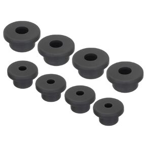 MECCANIXITY T Shape Rubber Grommet Mount Dia 15mm/20mm,ID 6mm/10mm Seal Protection Cable Grommets Flexible for Cable Pipe