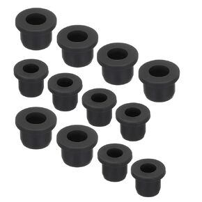 MECCANIXITY T Shape Rubber Grommet Mount Dia 14mm/11mm,ID 9mm/7mm Seal Protection Cable Grommets Flexible for Cable Pipe