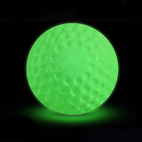 Glow in The Dark Baseballs 12 Pack Dimpled Baseballs, 9-Inch Pitching Machine Baseballs for Hand-Eye Coordination, Hitting and Fielding Practice
