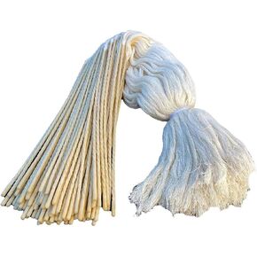 Cotton Sutra Neti (with Wax), an Advanced Form of Yogic Nasal Cleansing (Set of 5)
