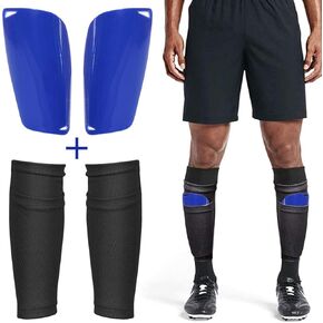 Soccer Shin Guards, BetterJonny Lightweight Shin Pads and Shin Guard Sleeves Youth Shin Pads for Football Games