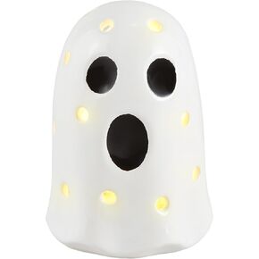 Mud Pie Ghost Led Sitter
