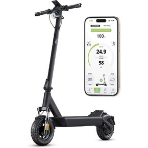 Electric Scooter - VMAX VX4 Swiss Engineered Electric Scooters for Adults - 1600W Peak Power 34, 46, 62-Mile Ranges, IPX6 Water Resistant UL Certified Fast Electric Scooter - 24 Months Warranty