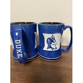 Duke Blue Devils NCAA Coffee Mug - 15oz Sculpted in Saudi Arabia