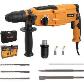 Hoteche 1/2-Inch Corded Hammer Drill 4.2-Amp Portable Variable Speed Drilling machine