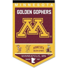 College Flags & Banners Co. Minnesota Gophers Heritage History Banner Pennant