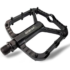 MTB Bike Pedals Road Bike Pedals Lightweight Aluminium Alloy Mountain Bicycle Pedals for Urban MTB 9/16"