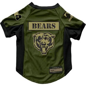 Littlearth NFL Valor Pet Stretch Jersey Chicago Bears